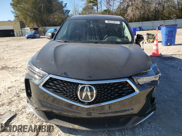 2024 Acura RDX Advance with VIN 5J8TC2H77RL029011, listed as a Copart auction lot 88343075 with 4,507 mi miles and Salvage title. Bid and sale history available at DreamBid. Image 5.