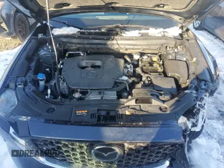 2025 Mazda CX-5 2.5 S Premium Plus Package with VIN JM3KFBEM3S0549118, listed as a Copart auction lot 43391455 with 3,141 mi miles and Salvage Title. Bid and sale history available at carsss.com. Image 12.