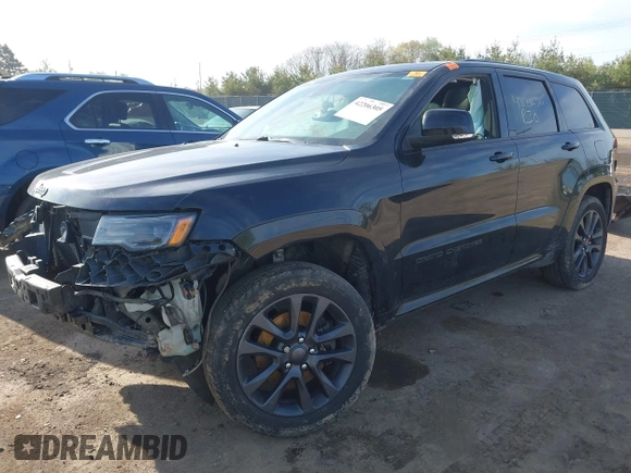 2018 Jeep Grand Cherokee Overland with VIN 1C4RJFCT1JC314558, listed as a IAAI auction lot 42206305 with 83,570 mi miles and . Bid and sale history available at DreamBid. Image 2.