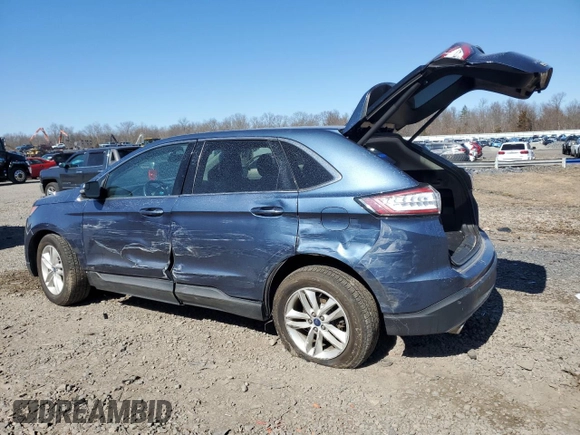 2018 Ford Edge SEL with VIN 2FMPK4J87JBB27599, listed as a Copart auction lot 47425335 with 61,797 mi miles and Salvage Title. Bid and sale history available at carsss.com. Image 2.