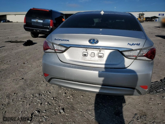 2013 Hyundai Sonata Hybrid with VIN KMHEC4A47DA071858, listed as a Copart auction lot 89343745 with 174,508 mi miles and Clean Title. Bid and sale history available at carsss.com. Image 6.