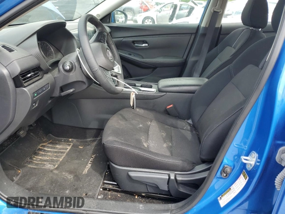 2024 Nissan Sentra SV with VIN 3N1AB8CV8RY220416, listed as a Copart auction lot 58058615 with 15,813 mi miles and Salvage title. Bid and sale history available at DreamBid. Image 7.