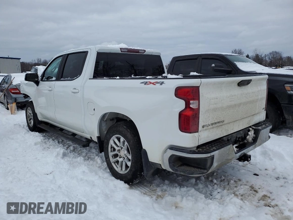 2023 Chevrolet Silverado 1500 LT with VIN 3GCPDDEKXPG245270, listed as a Copart auction lot 87941555 with 15,225 mi miles and Salvage Title. Bid and sale history available at carsss.com. Image 2.
