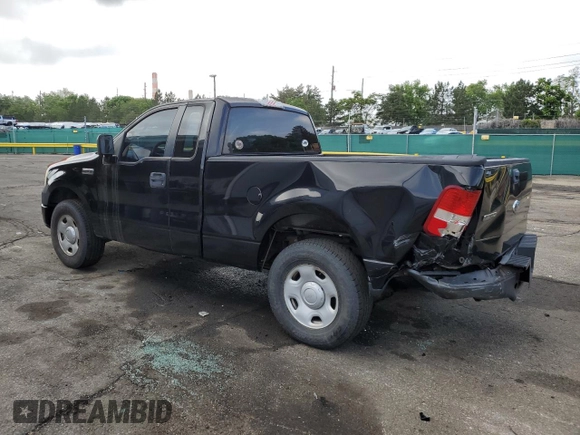2007 Ford F-150 XL with VIN 1FTRF12297KD65656, listed as a Copart auction lot 59764355 with 97,702 mi miles and Salvage title. Bid and sale history available at DreamBid. Image 2.