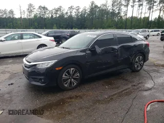 2017 Honda Civic EX-L z VIN 19XFC1F73HE012089, wystawiony jako Copart lot #56293905 z przebiegiem 49 286 mil mil oraz Szkoda całkowita • Salvage title. Historia ofert i sprzedaży dostępna na DreamBid. Obrazek 1.
