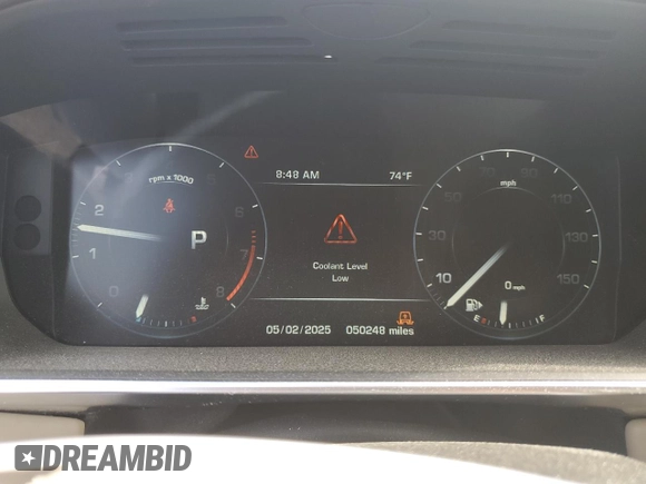 2016 Land Rover Range Rover HSE с VIN SALGS2PF6GA312478, выставлен на аукционе Copart как лот 54795465 с пробегом 50 248 миль миль и Списание • Salvage title. История ставок и продаж доступна на DreamBid. Изображение 9.
