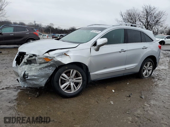 2015 Acura RDX Technology with VIN 5J8TB3H58FL010468, listed as a Copart auction lot 62132145 with 64,405 mi miles and Salvage title. Bid and sale history available at DreamBid. Image 1.