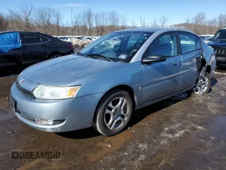2003 Saturn ION with VIN 1G8AL52FX3Z157152, listed as a Copart auction lot 46282065 with 80,341 mi miles and Salvage Title. Bid and sale history available at carsss.com. Image 1.