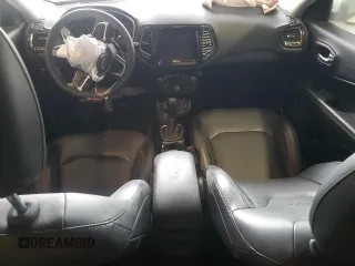 2018 Jeep Compass Limited with VIN 3C4NJDCB5JT373014, listed as a Copart auction lot 57285935 with 85,195 mi miles and Salvage title. Bid and sale history available at DreamBid. Image 8.