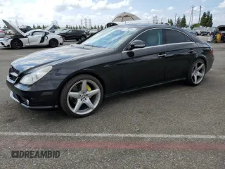 2006 Mercedes-Benz CLS-Class with VIN WDDDJ75X46A074432, listed as a Copart auction lot 71738614 with 104,343 mi miles and Salvage Title. Bid and sale history available at carsss.com. Image 1.
