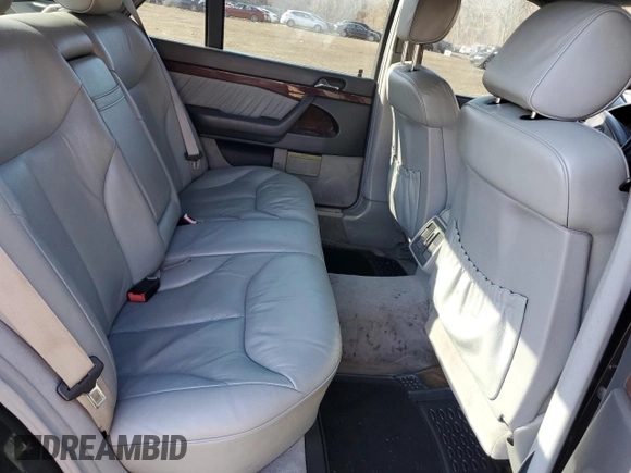 1998 Mercedes-Benz S-Class with VIN WDBGA51G9WA389890, listed as a Copart auction lot 49000145 with 0 mi miles and Clean Title. Bid and sale history available at carsss.com. Image 10.