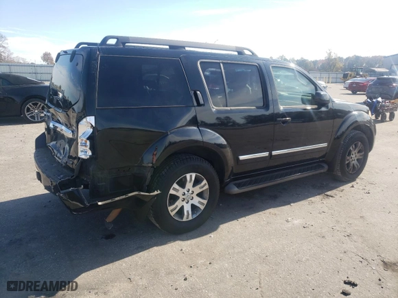 2011 Nissan Pathfinder Silver with VIN 5N1AR1NB8BC619811, listed as a Copart auction lot 80723684 with 258,866 mi miles and Salvage Title. Bid and sale history available at carsss.com. Image 3.