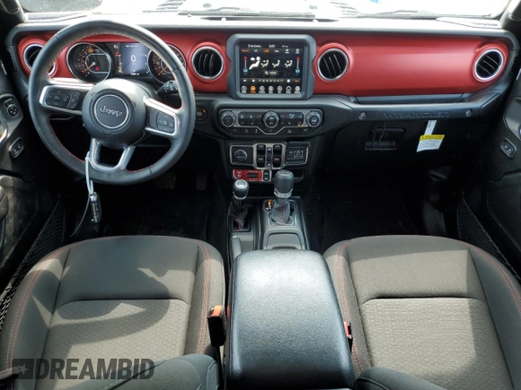 2023 Jeep Wrangler Rubicon with VIN 1C4HJXFG9PW561091, listed as a Copart auction lot 62660834 with 12,081 mi miles and Non Repairable. Bid and sale history available at DreamBid. Image 8.
