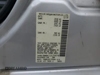 2019 Nissan Altima SV z VIN 1N4BL4DW6KC157979, wystawiony jako Copart lot #49491025 z przebiegiem 120 055 mil mil oraz Szkoda całkowita • Salvage title. Historia ofert i sprzedaży dostępna na DreamBid. Obrazek 15.
