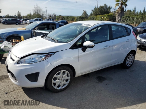 2013 Ford Fiesta SE with VIN 3FADP4EJ1DM141271, listed as a Copart auction lot 50059385 with 133,030 mi miles and Clean Title. Bid and sale history available at carsss.com. Image 1.