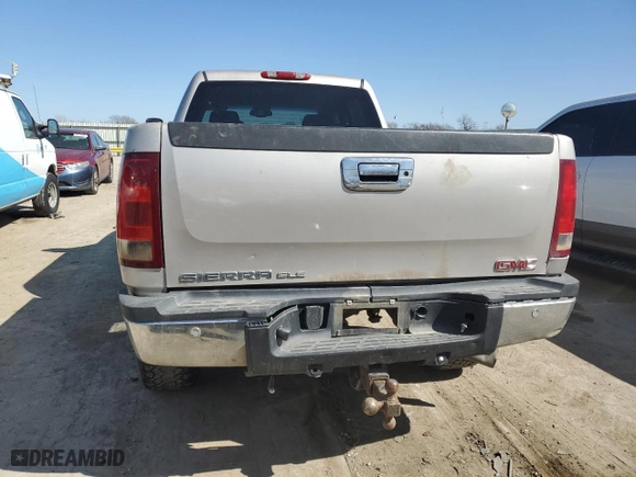2008 GMC Sierra 2500HD SLE1 with VIN 1GTHK23698F176529, listed as a Copart auction lot 48583425 with 355,814 mi miles and Salvage Title. Bid and sale history available at carsss.com. Image 6.