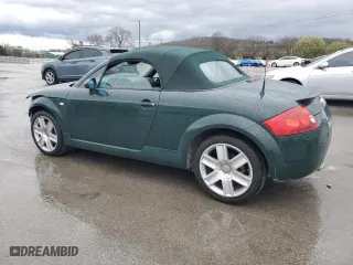 2003 Audi TT with VIN TRUTC28N131009858, listed as a Copart auction lot 49041755 with 50,148 mi miles and Salvage Title. Bid and sale history available at carsss.com. Image 2.