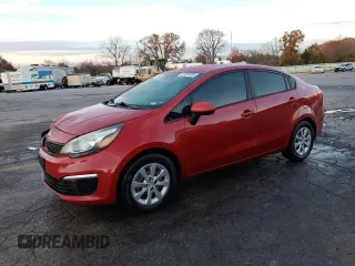 2017 Kia Rio LX with VIN KNADM4A38H6049667, listed as a Copart auction lot 80055054 with 77,445 mi miles and Clean Title. Bid and sale history available at carsss.com. Image 1.