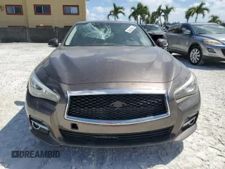 2016 Infiniti Q50 3.0t Premium with VIN JN1EV7AP7GM300734, listed as a Copart auction lot 55263025 with 125,987 mi miles and Clean Title. Bid and sale history available at carsss.com. Image 5.