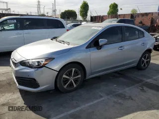 2020 Subaru Impreza Premium с VIN 4S3GKAV62L3612117, выставлен на аукционе Copart как лот 53076945 с пробегом 40 890 миль миль и Списание • Salvage title. История ставок и продаж доступна на DreamBid. Изображение 1.