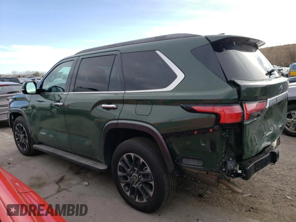 2023 Toyota Sequoia SR5 with VIN 7SVAAABA6PX020399, listed as a Copart auction lot 46362514 with 4,965 mi miles. Bid and sale history available at carsss.com. Image 2.