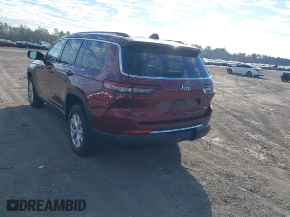 2023 Jeep Grand Cherokee Limited with VIN 1C4RJJBG8P8806751, listed as a IAAI auction lot 41294902 with 37,635 mi miles and . Bid and sale history available at DreamBid. Image 3.