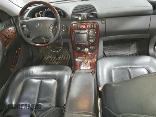 2001 Mercedes-Benz CL 500/600 with VIN WDBPJ75J01A008311, listed as a Copart auction lot 51051745 with 178,423 mi miles and Salvage Title. Bid and sale history available at DreamBid. Image 8.