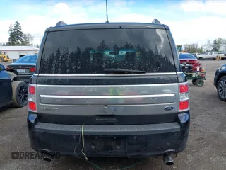 2018 Ford Flex Limited with VIN 2FMGK5D87JBA13975, listed as a IAAI auction lot 42027978 with 108,350 mi miles. Bid and sale history available at carsss.com. Image 16.