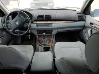 2005 BMW X5 3.0i with VIN 5UXFA13575LU46719, listed as a Copart auction lot 53443085 with 126,041 mi miles and Salvage Title. Bid and sale history available at carsss.com. Image 8.