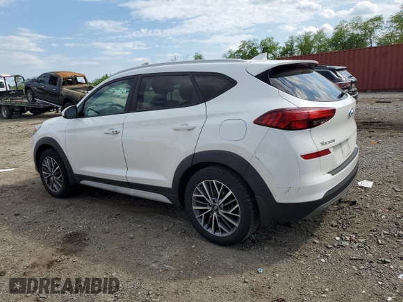 2020 Hyundai Tucson Sport with VIN KM8J3CAL0LU155937, listed as a Copart auction lot 56242685 with 78,107 mi miles and Salvage title. Bid and sale history available at DreamBid. Image 2.