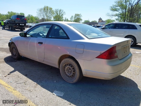 2001 Honda Civic LX with VIN 1HGEM22561L123530, listed as a IAAI auction lot 42092186 with 190,321 mi miles. Bid and sale history available at carsss.com. Image 3.