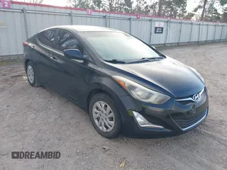 2014 Hyundai Elantra SE z VIN KMHDH4AE2EU149369, wystawiony jako IAAI lot #41488751 z przebiegiem 142 039 mil mil oraz . Historia ofert i sprzedaży dostępna na DreamBid. Obrazek 1.