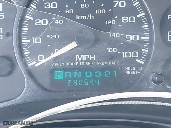 2002 Chevrolet Tahoe LT with VIN 1GNEC13Z32R299695, listed as a IAAI auction lot 41721527 with 230,544 mi miles. Bid and sale history available at carsss.com. Image 16.