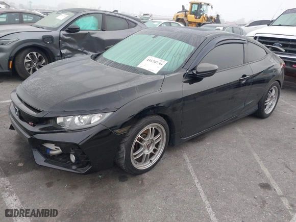 2019 Honda Civic Si Coupe with VIN 2HGFC3A5XKH752317, listed as a IAAI auction lot 41670736 with 81,054 mi miles. Bid and sale history available at carsss.com. Image 17.