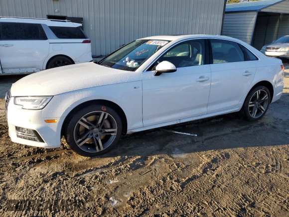 2017 Audi A4 Premium Plus with VIN WAUENAF40HN024950, listed as a Copart auction lot 81241694 with 60,797 mi miles and Clean Title. Bid and sale history available at carsss.com. Image 1.