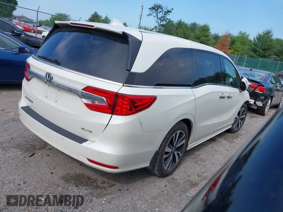 2019 Honda Odyssey Elite с VIN 5FNRL6H95KB047758, выставлен на аукционе IAAI как лот 42254251 с пробегом 93 629 миль миль и . История ставок и продаж доступна на DreamBid. Изображение 4.
