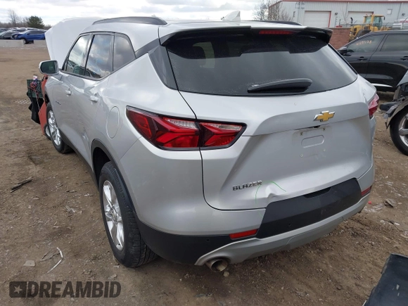 2020 Chevrolet Blazer LT with VIN 3GNKBCRS1LS637802, listed as a IAAI auction lot 41220166 with 113,962 mi miles and . Bid and sale history available at DreamBid. Image 3.