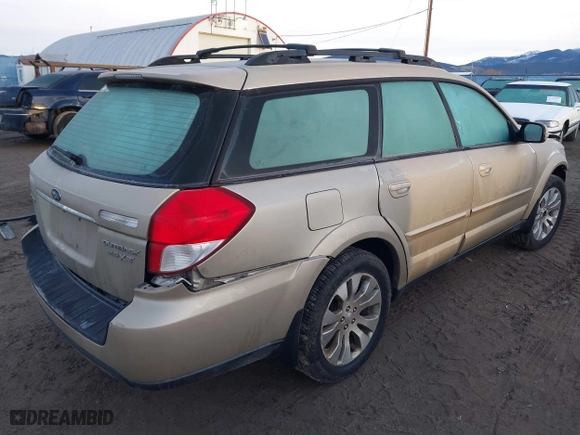2008 Subaru Outback (Natl) XT Ltd with VIN 4S4BP63C186304066, listed as a IAAI auction lot 41193892 with 219,516 mi miles. Bid and sale history available at carsss.com. Image 4.