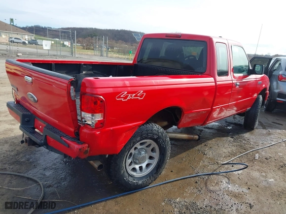 2011 Ford Ranger XLT with VIN 1FTLR4FE1BPA42023, listed as a IAAI auction lot 41812346 with 66,213 mi miles. Bid and sale history available at carsss.com. Image 4.