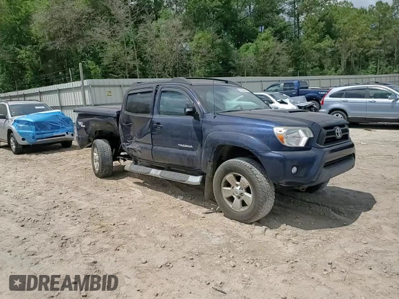 2013 Toyota Tacoma with VIN 3TMLU4EN4DM130721, listed as a Copart auction lot 55943445 with 126,566 mi miles and Salvage title. Bid and sale history available at DreamBid. Image 13.