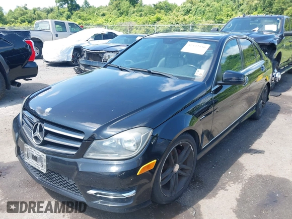2014 Mercedes-Benz C 250 Sport with VIN WDDGF4HBXEA941294, listed as a IAAI auction lot 42432530 with Not provided miles and . Bid and sale history available at DreamBid. Image 2.