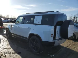 2021 Land Rover Defender SE z VIN SALEP7RU3M2051477, wystawiony jako Copart lot #44318715 z przebiegiem 55 970 mil mil oraz Czysty tytuł • Clean title. Historia ofert i sprzedaży dostępna na DreamBid. Obrazek 2.