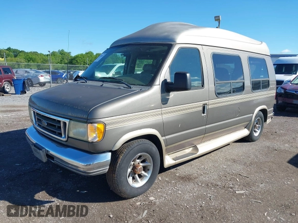 2003 Ford Econoline Cargo Recreational with VIN 1FDRE14L93HA06545, listed as a IAAI auction lot 42200611 with 160,671 mi miles and . Bid and sale history available at DreamBid. Image 2.