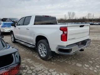 2023 Chevrolet Silverado 1500 LTZ with VIN 3GCUDGE87PG355184, listed as a Copart auction lot 85741044 with 44,075 mi miles and Salvage Title. Bid and sale history available at carsss.com. Image 2.