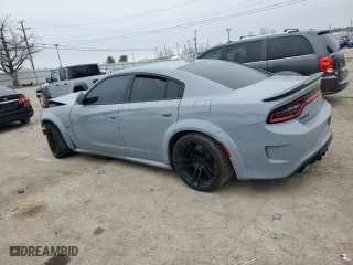 2020 Dodge Charger Scat Pack with VIN 2C3CDXGJ2LH241037, listed as a Copart auction lot 44135045 with 39,066 mi miles and Salvage Title. Bid and sale history available at carsss.com. Image 2.