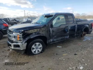 2018 Ford F-150 XL with VIN 1FTEX1EB6JFB13077, listed as a Copart auction lot 86868014 with 95,954 mi miles and Salvage Title. Bid and sale history available at carsss.com. Image 1.