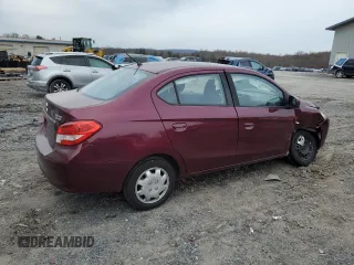 2017 Mitsubishi Mirage ES with VIN ML32F3FJ1HHF13902, listed as a Copart auction lot 84764884 with 107,235 mi miles and Salvage title. Bid and sale history available at DreamBid. Image 3.