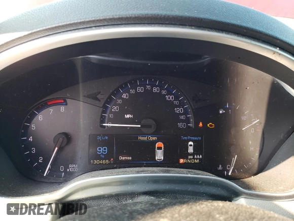 2014 Cadillac SRX Performance Collection with VIN 3GYFNFE36ES608178, listed as a Copart auction lot 60306565 with 130,465 mi miles and Clean title. Bid and sale history available at DreamBid. Image 9.