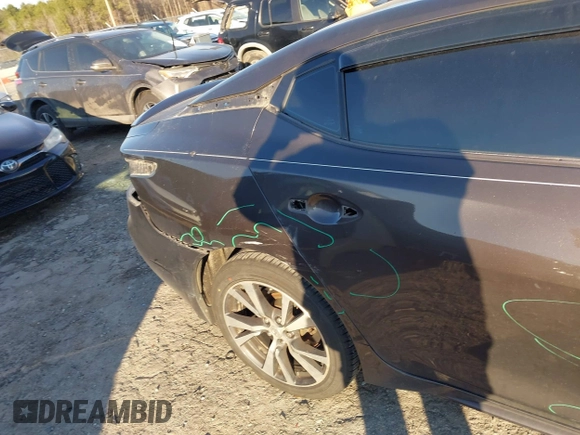 2016 Nissan Maxima Platinum with VIN 1N4AA6AP4GC434534, listed as a IAAI auction lot 41642540 with 143,413 mi miles and . Bid and sale history available at DreamBid. Image 19.