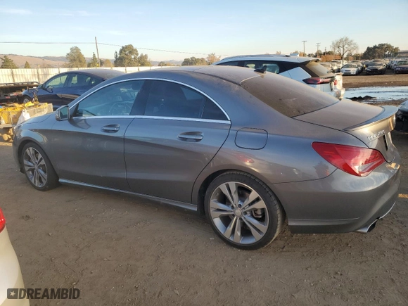 2014 Mercedes-Benz CLA-Class CLA 250 with VIN WDDSJ4EB8EN037949, listed as a Copart auction lot 84854844 with 38,992 mi miles and Salvage Title. Bid and sale history available at carsss.com. Image 2.